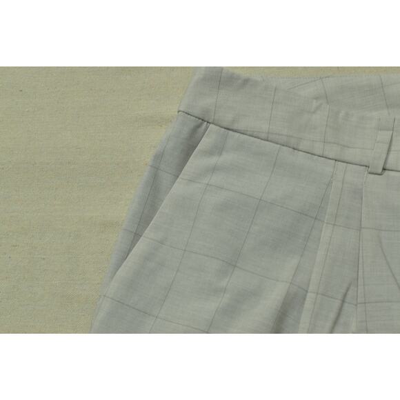 Calvin Klein Men's Gray Plaid Trousers Plus Size 20W Spandex Comfort Polyester - Picture 5 of 8